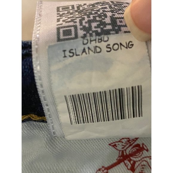 True‎ Religion Slim Straight with Flap Pockets Jeans in Island Song SZ 28 - Picture 12 of 14
